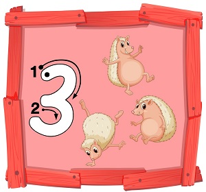 okul öncesi bir rakamı çalışma sayfaları